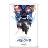 imageTrends International Star Wars Visions  One Sheet Wall Poster 22375quot x 34quot Premium Unframed VersionPremium Print and White Hanger Bundle