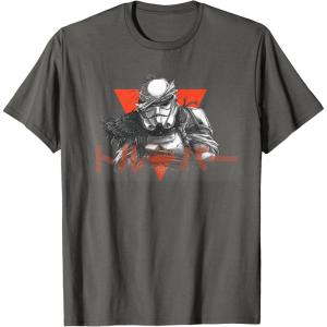 imageStar Wars Visions Anime The Duel Japanese Stormtrooper TShirtAsphalt Grey
