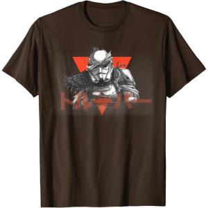 imageStar Wars Visions Anime The Duel Japanese Stormtrooper TShirtBrown