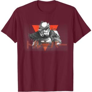 imageStar Wars Visions Anime The Duel Japanese Stormtrooper TShirtBurgundy