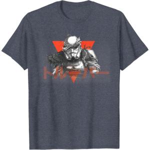 imageStar Wars Visions Anime The Duel Japanese Stormtrooper TShirtHeather Blue