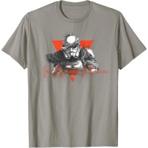 imageStar Wars Visions Anime The Duel Japanese Stormtrooper TShirtSlate Grey