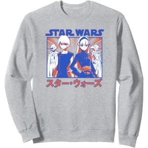 imageStar Wars Visions Anime Twins SweatshirtHeather Grey