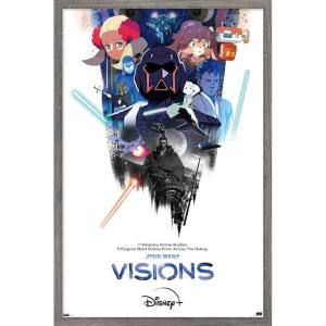 imageTrends International Star Wars Visions  One Sheet Wall Poster 22375quot x 34quot Premium Unframed VersionBarnwood Framed Version