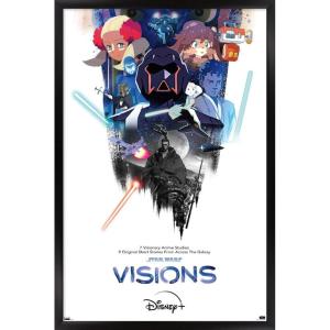 imageTrends International Star Wars Visions  One Sheet Wall Poster 22375quot x 34quot Premium Unframed VersionBlack Framed Version