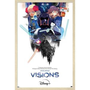 imageTrends International Star Wars Visions  One Sheet Wall Poster 22375quot x 34quot Premium Unframed VersionBlonde Framed Version
