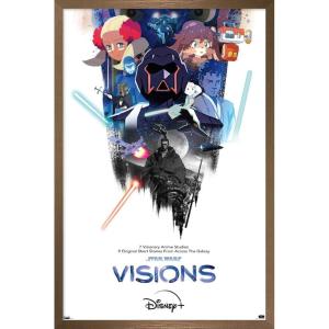 imageTrends International Star Wars Visions  One Sheet Wall Poster 22375quot x 34quot Premium Unframed VersionBronze Framed Version