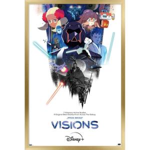 imageTrends International Star Wars Visions  One Sheet Wall Poster 22375quot x 34quot Premium Unframed VersionGold Framed Version