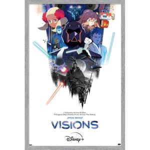 imageTrends International Star Wars Visions  One Sheet Wall Poster 22375quot x 34quot Premium Unframed VersionGray Framed Version