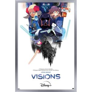 imageTrends International Star Wars Visions  One Sheet Wall Poster 22375quot x 34quot Premium Unframed VersionSilver Framed Version