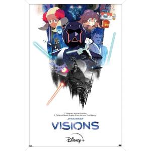 imageTrends International Star Wars Visions  One Sheet Wall Poster 22375quot x 34quot Premium Unframed VersionWhite Framed Version