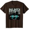 imageStar Wars The Bad Batch Clone Force 99 Wanted by the Empire TShirtBrown