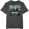 imageStar Wars The Bad Batch Clone Force 99 Wanted by the Empire TShirtDark Heather Grey