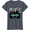 imageStar Wars The Bad Batch Clone Force 99 Wanted by the Empire TShirtHeather Blue