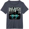 imageStar Wars The Bad Batch Clone Force 99 Wanted by the Empire TShirtHeather Blue