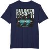 imageStar Wars The Bad Batch Clone Force 99 Wanted by the Empire TShirtNavy Blue