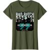 imageStar Wars The Bad Batch Clone Force 99 Wanted by the Empire TShirtOlive Green