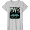 imageStar Wars The Bad Batch Clone Force 99 Wanted by the Empire TShirtSilver Grey