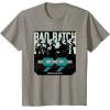 imageStar Wars The Bad Batch Clone Force 99 Wanted by the Empire TShirtSlate Grey