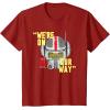 imageStar Wars The Bad Batch Tech Unit 99 Were On Our Way TShirtCranberry Red