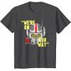 imageStar Wars The Bad Batch Tech Unit 99 Were On Our Way TShirtDark Heather Grey