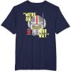 imageStar Wars The Bad Batch Tech Unit 99 Were On Our Way TShirtNavy Blue