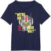 imageStar Wars The Bad Batch Tech Unit 99 Were On Our Way TShirtNavy Blue