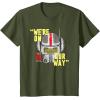 imageStar Wars The Bad Batch Tech Unit 99 Were On Our Way TShirtOlive Green