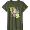 imageStar Wars The Bad Batch Tech Unit 99 Were On Our Way TShirtOlive Green