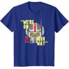 imageStar Wars The Bad Batch Tech Unit 99 Were On Our Way TShirtRoyal Blue