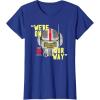 imageStar Wars The Bad Batch Tech Unit 99 Were On Our Way TShirtRoyal Blue