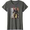 imageStar Wars The Bad Batch Wrecker Portrait TShirtAsphalt Grey
