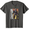 imageStar Wars The Bad Batch Wrecker Portrait TShirtAsphalt Grey