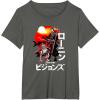 imageStar Wars Visions Samurai Poster TShirtAsphalt Grey