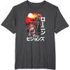 imageStar Wars Visions Samurai Poster TShirtDark Heather Grey