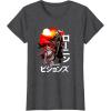 imageStar Wars Visions Samurai Poster TShirtDark Heather Grey