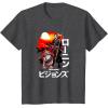 imageStar Wars Visions Samurai Poster TShirtDark Heather Grey