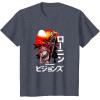 imageStar Wars Visions Samurai Poster TShirtHeather Blue