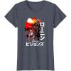 imageStar Wars Visions Samurai Poster TShirtHeather Blue