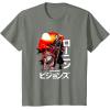 imageStar Wars Visions Samurai Poster TShirtOlive Heather