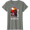 imageStar Wars Visions Samurai Poster TShirtOlive Heather