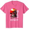 imageStar Wars Visions Samurai Poster TShirtPink Heather