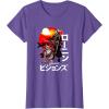 imageStar Wars Visions Samurai Poster TShirtPurple Heather
