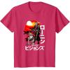 imageStar Wars Visions Samurai Poster TShirtRed Heather