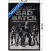 imageTrends International Star Wars The Bad Batch  Clone Force 99 Wall Poster 34L x 224W Premium Unframed VersionBlack Framed Version