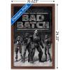 imageTrends International Star Wars The Bad Batch  Clone Force 99 Wall Poster 34L x 224W Premium Unframed VersionMahogany Framed Version
