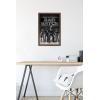 imageTrends International Star Wars The Bad Batch  Clone Force 99 Wall Poster 34L x 224W Premium Unframed VersionMahogany Framed Version