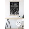 imageTrends International Star Wars The Bad Batch  Clone Force 99 Wall Poster with Magnetic FramePremium Print and Beechwood Hanger Bundle