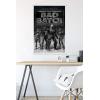 imageTrends International Star Wars The Bad Batch  Clone Force 99 Wall Poster with Magnetic FramePremium Print and White Hanger Bundle