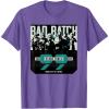 imageStar Wars The Bad Batch Clone Force 99 Wanted by the Empire TShirtPurple Heather